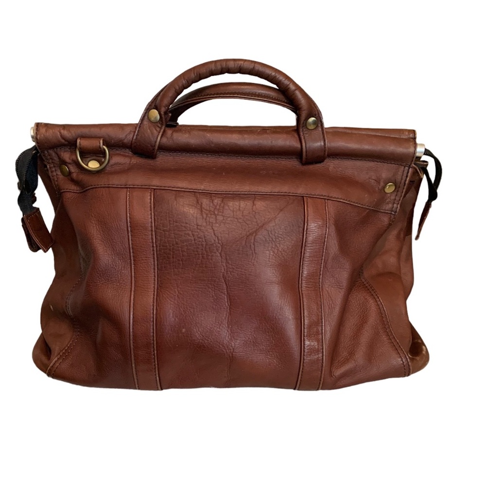 Very Unique #Brown Leather Bag - Picture 2 of 8